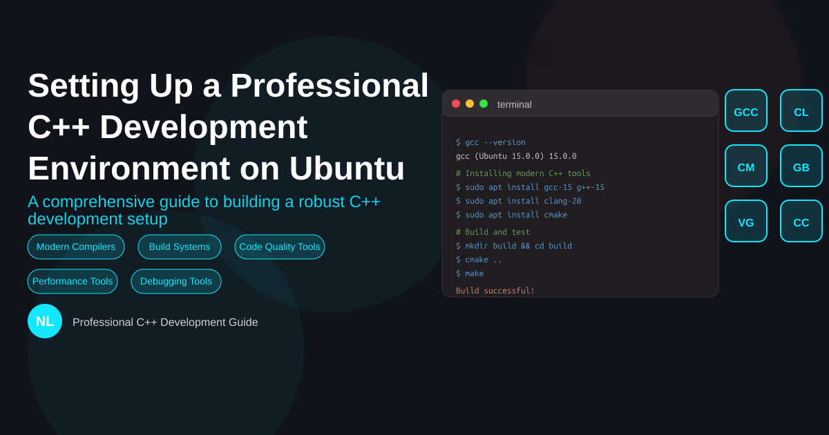Setting Up a Professional C++ Development Environment on Ubuntu